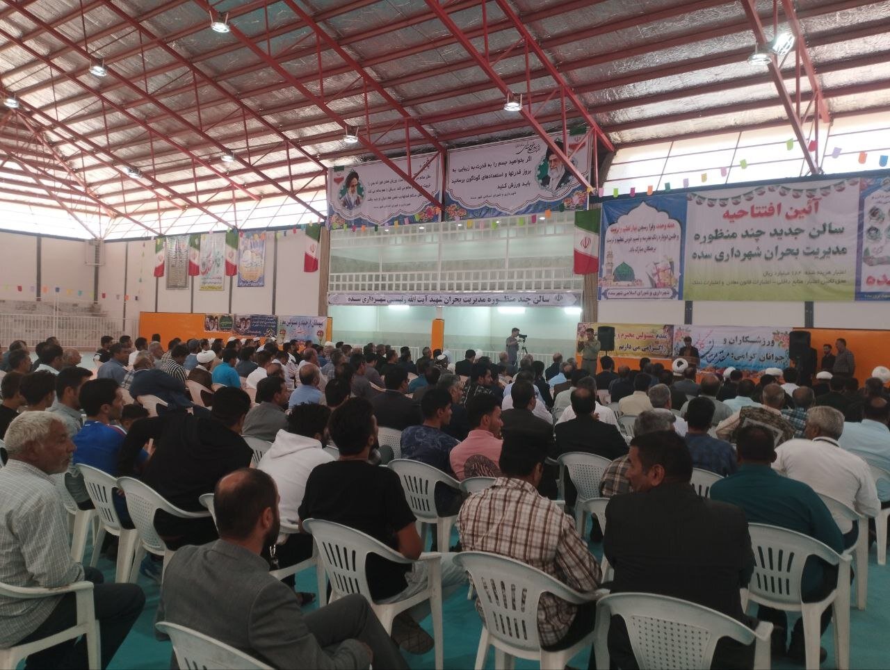 بهره‌برداری از سالن چندمنظوره شهید مدرس شهرستان خواف