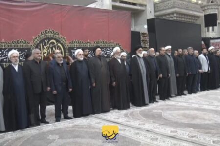 تجدید میثاق رئیس و مسئولان عالی قضایی با آرمان‌های بنیانگذار جمهوری اسلامی ایران با حضور یادگار امام