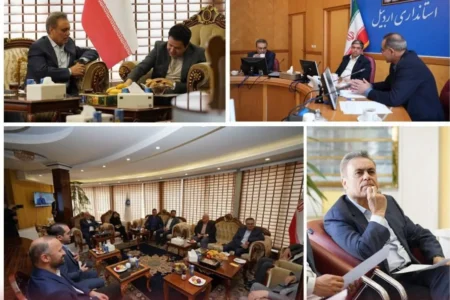 بازدید مدیرعامل بانک گردشگری از ظرفیت‌های صنعتی و اقتصادی اردبیل