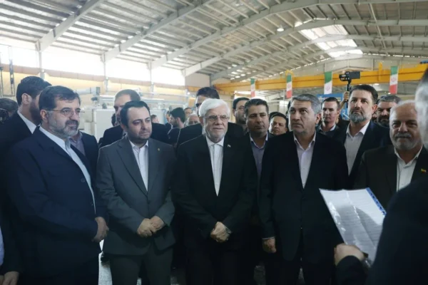 افتتاح کارخانه ریسندگی آریا ریس مهستان با حضور معاون اول رئیس‌جمهور