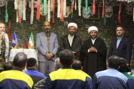 مراسم گرامیداشت هفته دفاع مقدس در شرکت پاکسان برگزار شد